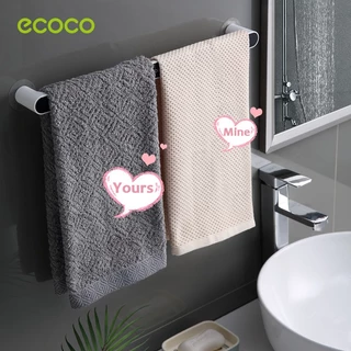 [พร้อมส่ง]Ecoco ราวแขวนผ้าเช็ดตัว ราวแขวนผ้า ไม่เจาะผนัง ติดแน่น ทนทาน รับน้ำหนักได้เยอะ