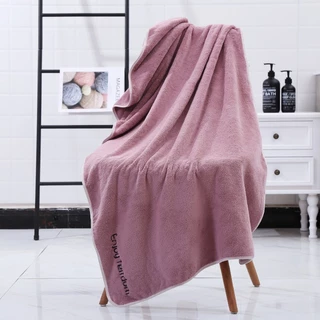 ผ้าเช็ดตัวใหญ่ ซับน้ำดี แห้งไว (ขนาด 70 x 140 เซนติเมตร) พร้อมส่งจากไทยไทย ส่งของทุกวัน🚚 ผ้าขนหนู