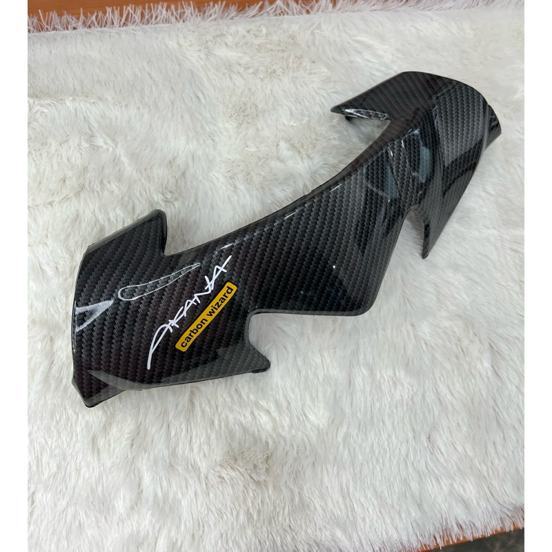 หน้ากากบนเวฟ110i ชิวบนคาร์บอน Akana Wave110i เก่า-2018 หน้ากากบน หนา wave110i งาน6D ส่งวันต่อวัน