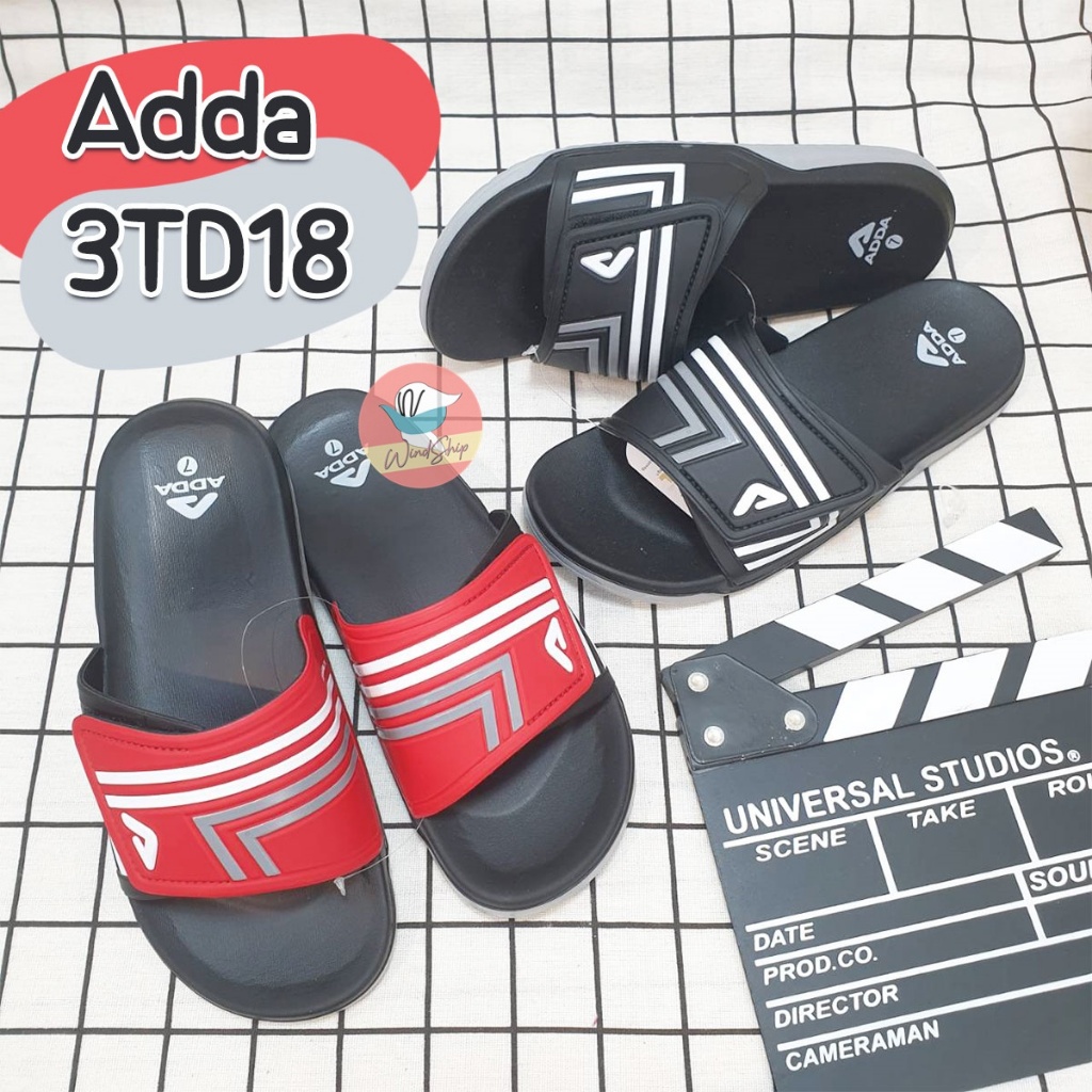 รองเท้าแตะ Adda 3TD18 พื้นทูเท็น 2 ชั้น ปรับสายได้ รองเท้าแอ้ดด้า