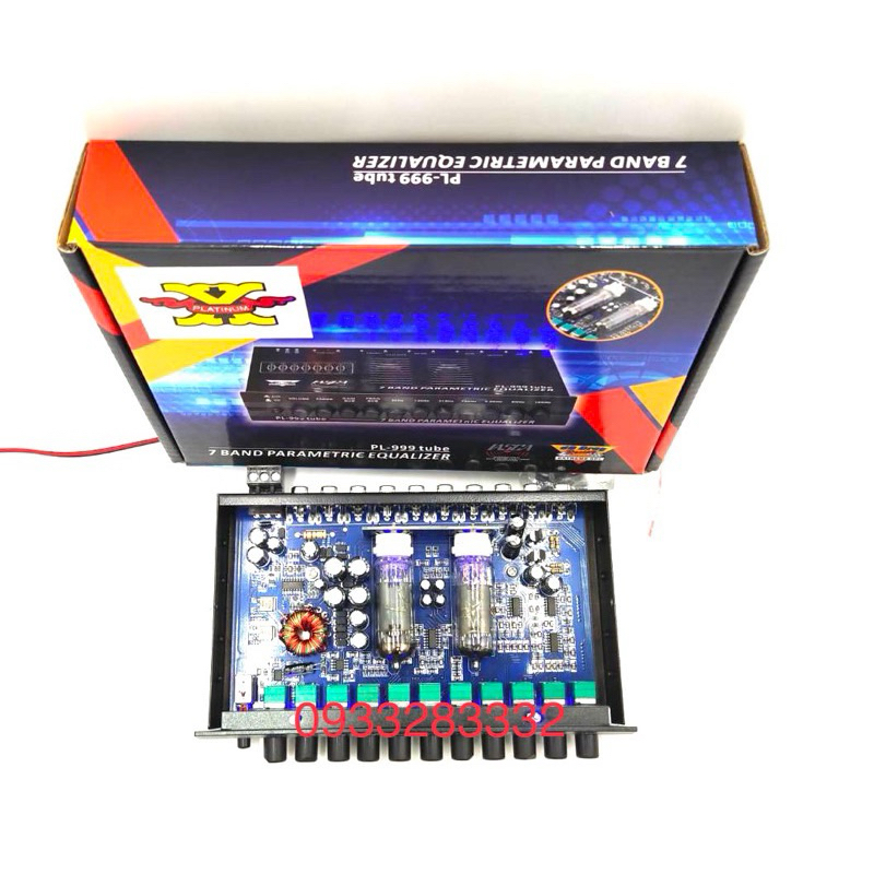 ล๊อตใหม่PL999 Tube ตรงปก ปรีหลอดโม7แบน ซับแยกอิสระ ไฟสีน้ำเงิน แบนซับแยก เสียงดี ราคาเบาๆๆแรงใส