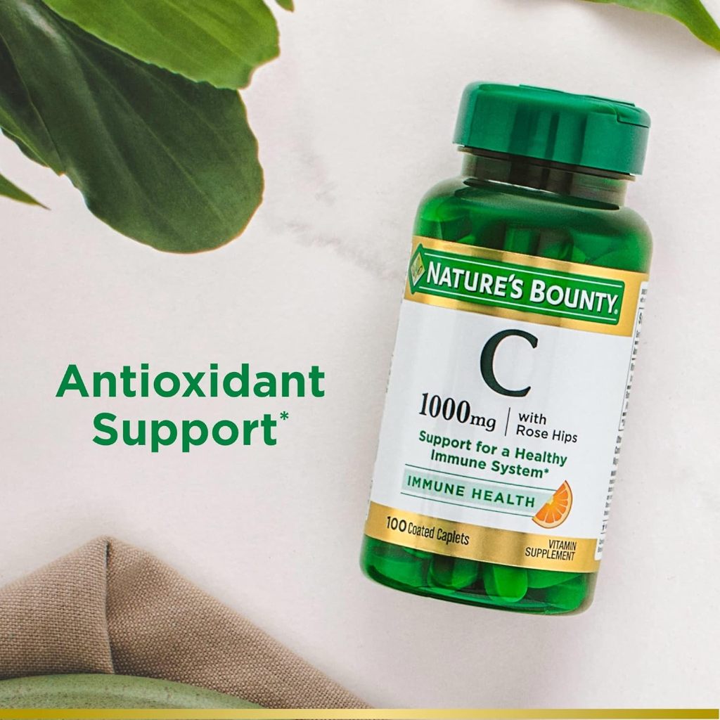 วิตามินซี Nature's Bounty Vitamin C 1000mg 100 เม็ด