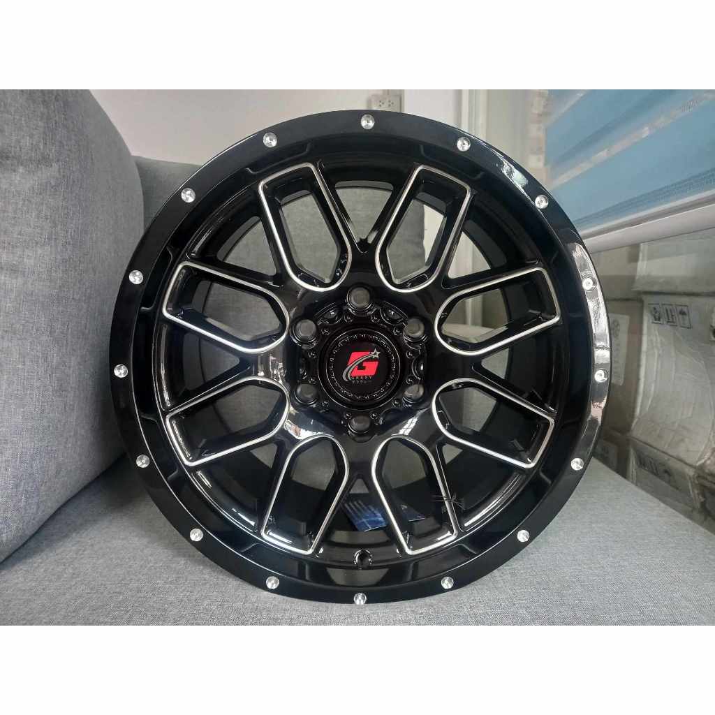 แม็กใหม่ขอบ 17 ใส่กระบะ suv 6 รู