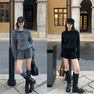 (พร้อมส่ง) Korea set เสื้อ+กางเกงขาสั้น เนื้อผ้าดี ใส่สวยมาก…