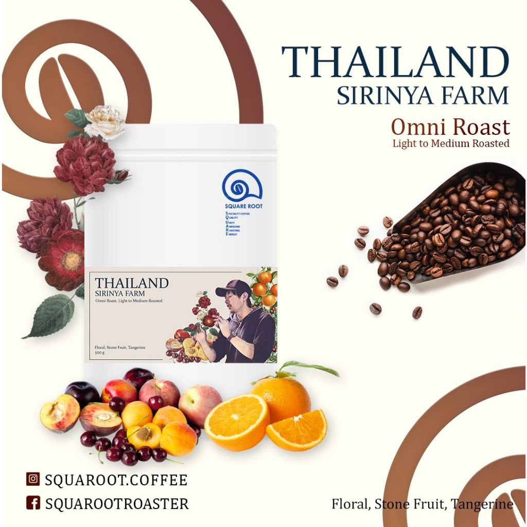 Sirinya Omni Roast  ( LIGHT TO MEDIUM ROAST )