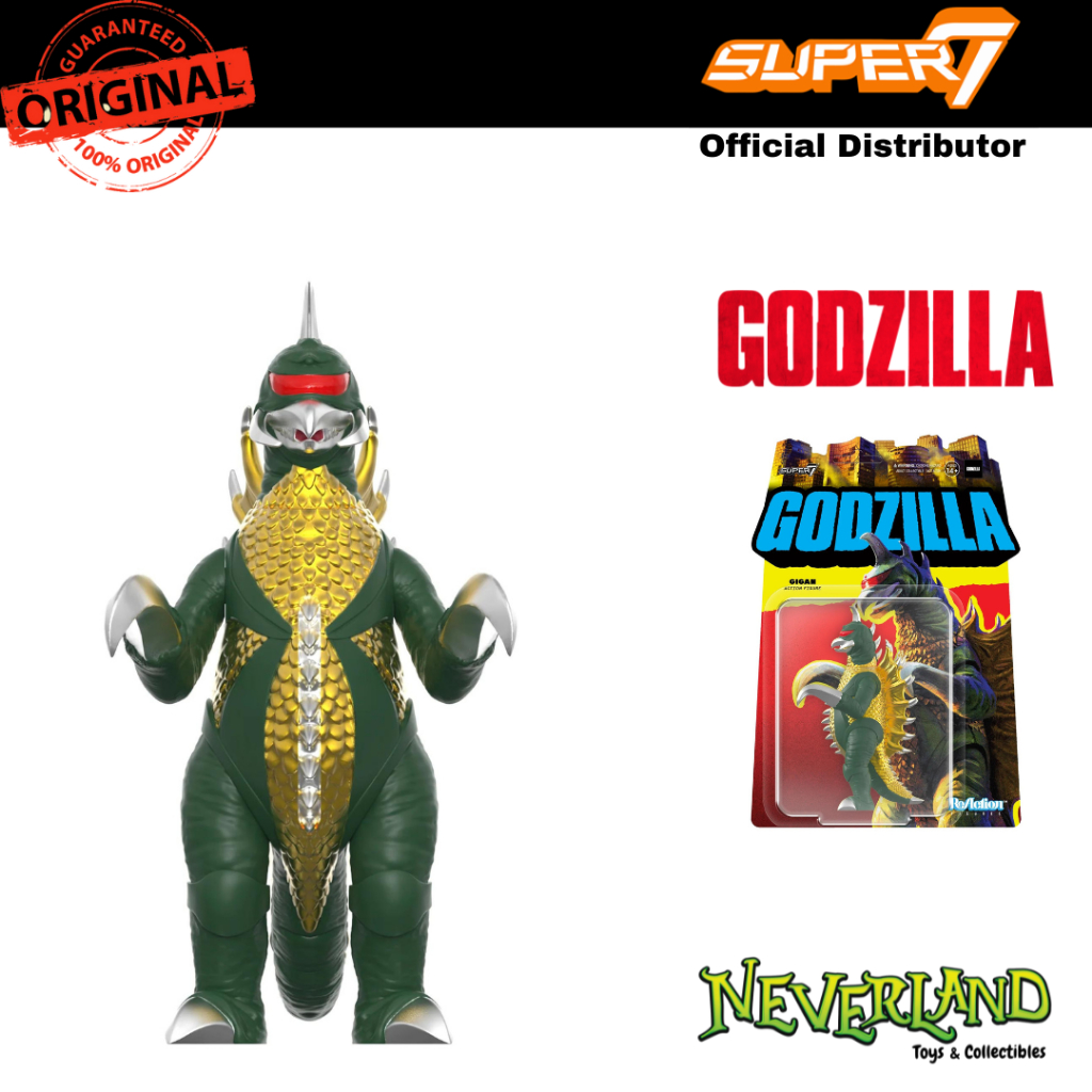 Super7 Toho Godzilla Gigan Wave 2 ReAction Figure