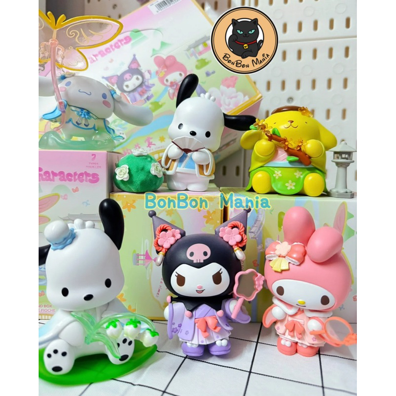 [แบบแยก-เลือกตัวได้] Miniso Sanrio Characters Rhyme Flower series blind box set