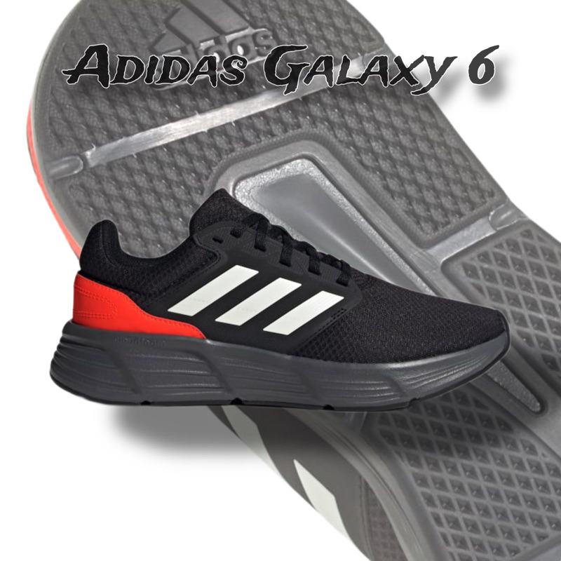 ลดเพิ่ม 15% ทักแชทรับโค้ด Adidas Galaxy 6 IE1978 ของแท้ ป้ายไทย รองเท้าวิ่ง