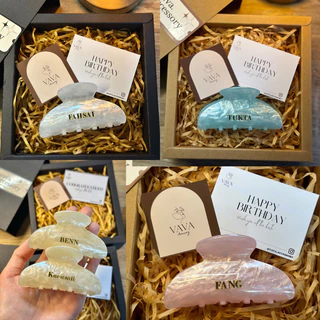 กิ๊บติดชื่อ ของขวัญน่ารักให้ได้ทุกโอกาส 🎁ครบเซ็ต กิ๊บ+กล่อง+การ์ด