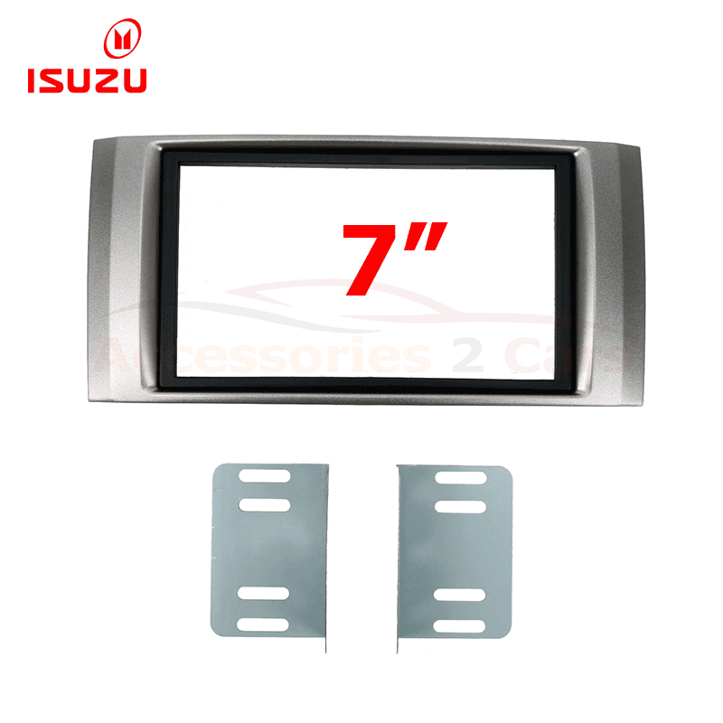 กรอบในวิทยุรถยนต์ ยี่ห้อ ISUZU D-Max Gold Serie ปี 2006-2010 รหัสสินค้า IS-009
