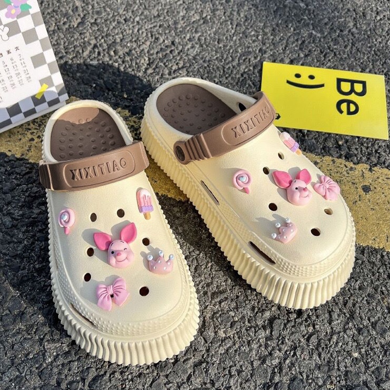 Yeeica  ขายดี รองเท้าหัวโตสีทูโทน รุ่นนี้ด้านในมีลายแก้ปวดเท้าด้วยน๊า พื้นนิ่มใส่สบายมี5สีให้เลือกกันไปเลย และ ราคาโคตรถ