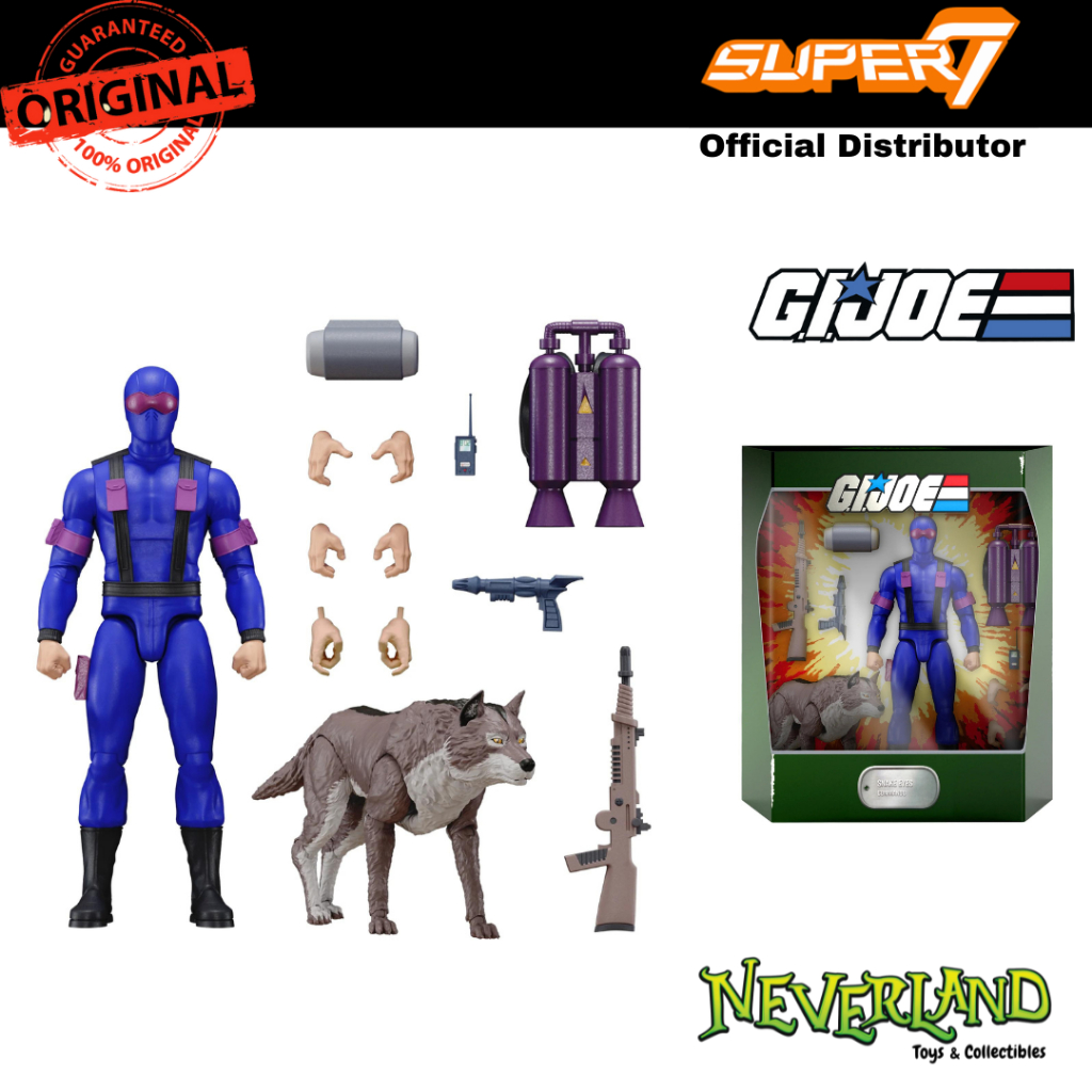 Super7 G.I. Joe Snake Eyes Ultimates Wave 1 Figure