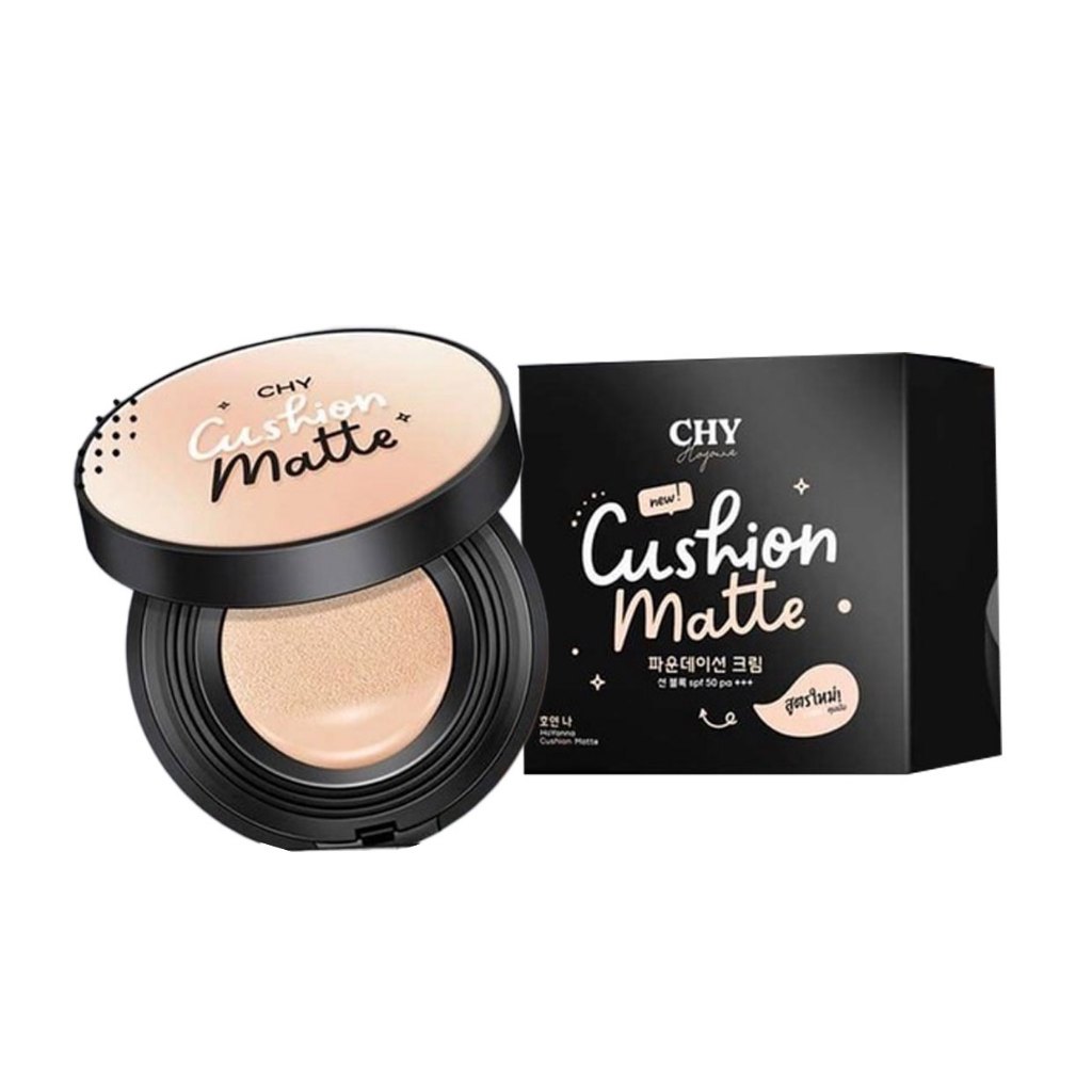 คุชชั่นโฮยอน แบบตลับ ซีเอชวาย แมท แมตต์ CHY Cushion Matte spf50pa+++ 12g.