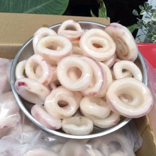 หมึกวงติดหนัง และ หมึกวงขาว แพ็คละ 1กิโลกรัม