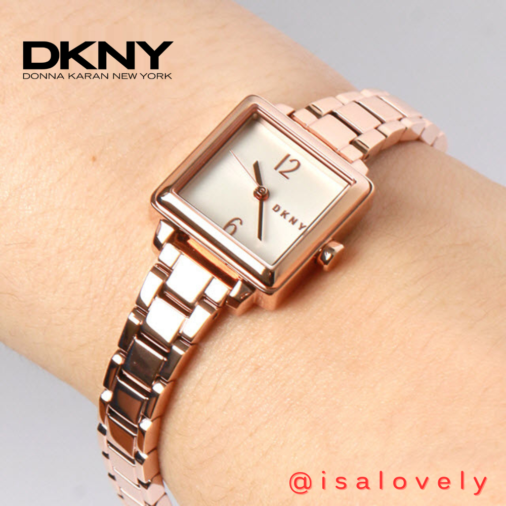 📌Isa Lovely Shop📌  DKNY Women's Crosstown Stainless Steel Dress Quartz Watch NY2869