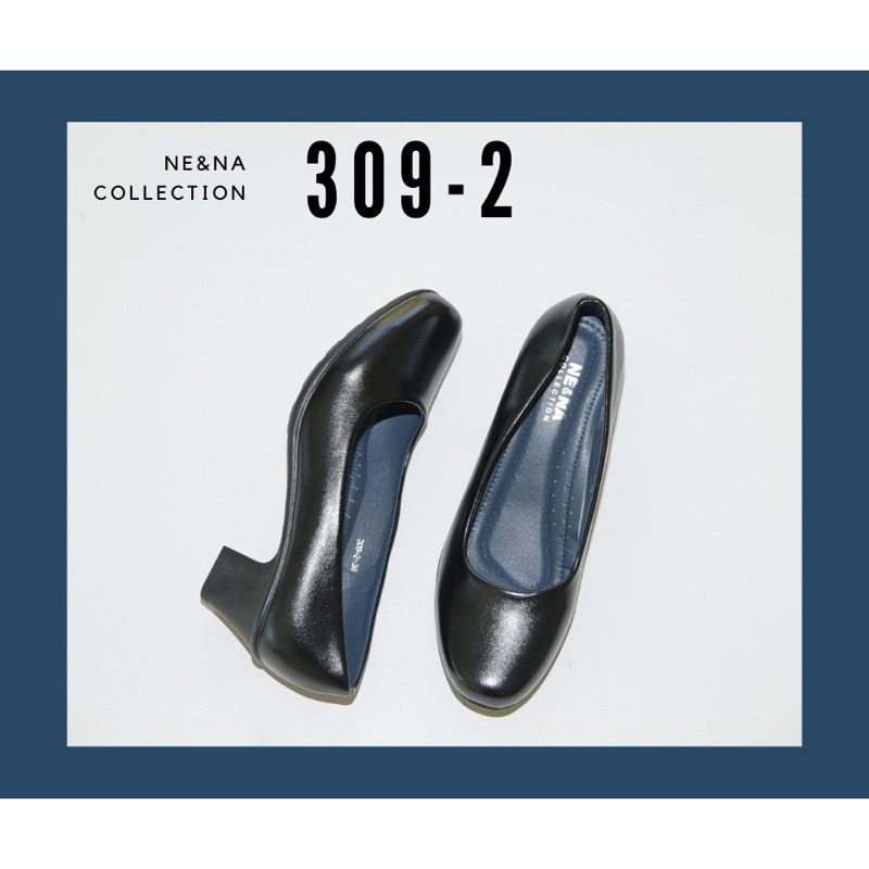 ส่งต่อรองเท้า คัชชู NE&amp;NA Official Store  ไซส์ 37 สีดำคัชชูรับปริญญา/ทำงาน