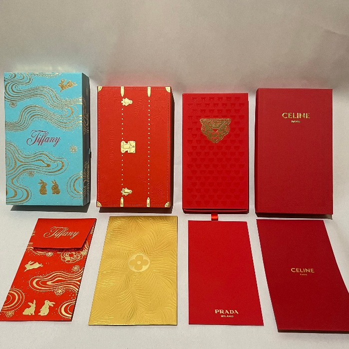 ซองอั่งเปา แบรนด์เนม อั่งเปาปีม้า แท้ LV HERMES CELINE PRADA ซองธนาคารต่างประเทศ ตรุษจีน ของขวัญตรุษ