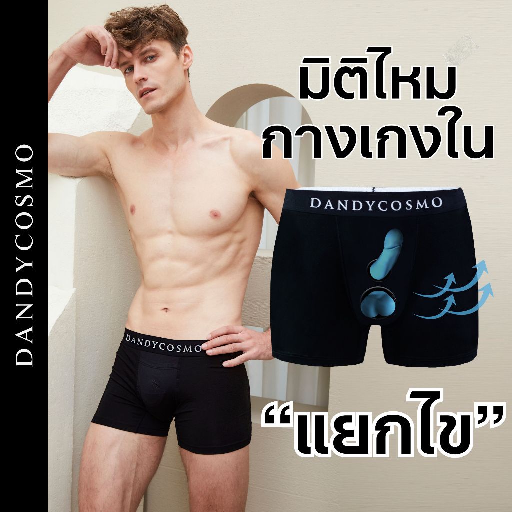 กางเกงใน ผู้ชาย DANDY COSMO DOUBLE POUCH UNDERWEAR โปร 3 ตัว 866