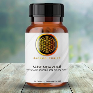 Sacred Purity's Albendazole USP Grade (>99% purity) Capsules…