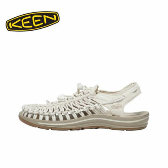 KEEN Uneek Trend Outdoor Casual non-slip Simple water Shoes Beach Sandals White [ของแท้ 100 % ]