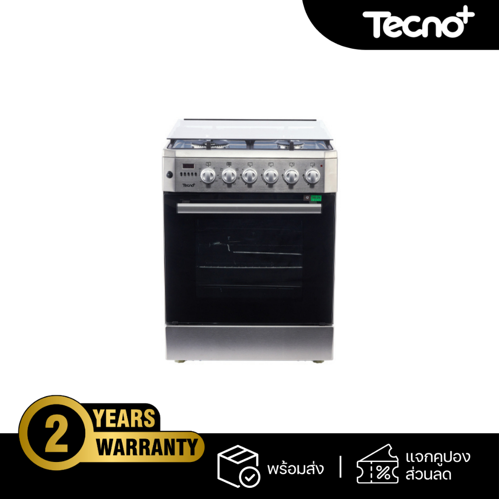 TECNOPLUS เตาอบตั้งพื้น 56 ลิตร สเตนเลส รุ่น TNP FS 6040 EE แถมเครื่องดูดฝุ่น Camarcio VC ZN1201-20L