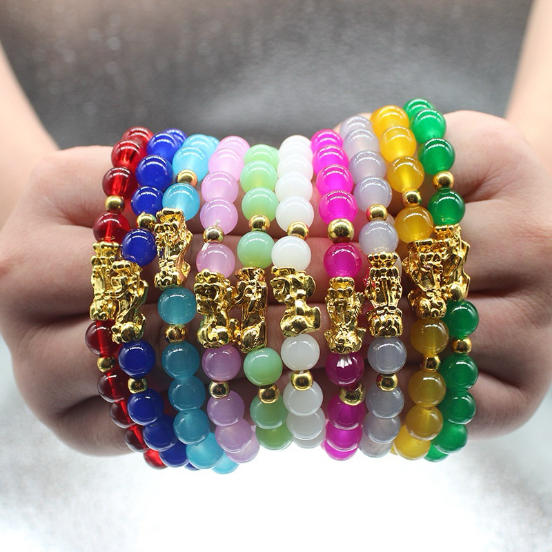 🐘 สร้อยข้อมือปี่เซียะ เรียกทรัพย์ เปลี่ยนดวง รุ่นผู้ชายผู้หญิง ของขวัญที่ดี