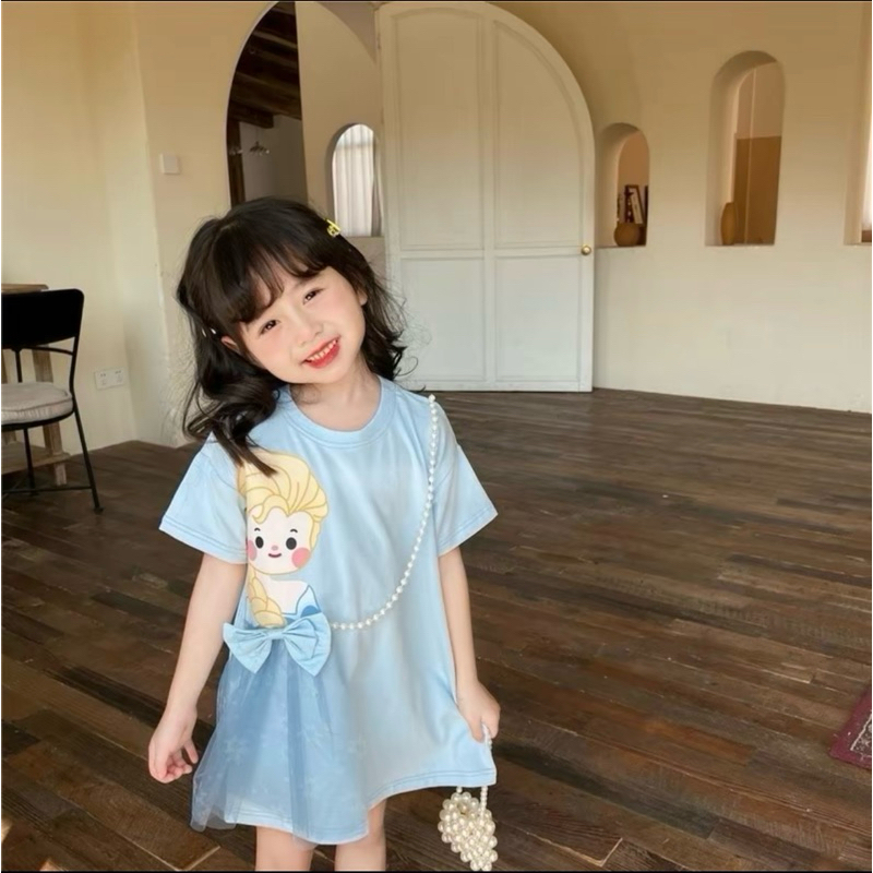 ชุดเดรสลูกสาวลายเจ้าหญิง
