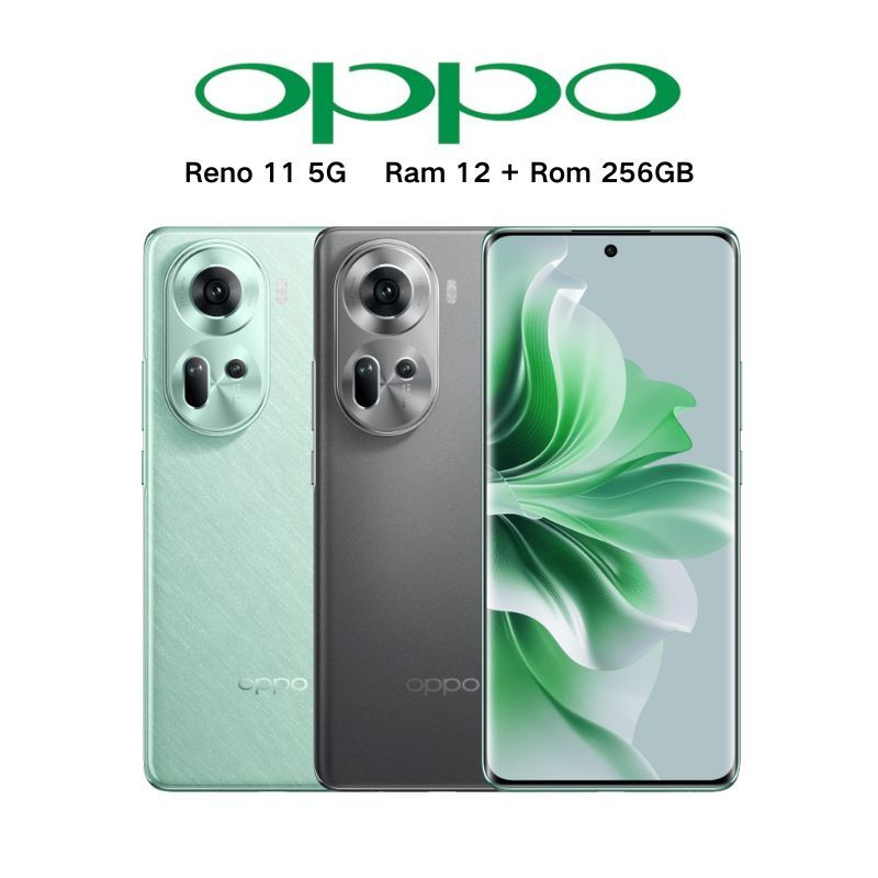 OPPO Reno 11 5G (12+256) | โทรศัพท์มือถือ ดีไซน์สวย กล้องพอร์ตเทตซูมได้ 32MP ชาร์์จไว 67W แบตเตอรี่ 5000mAh