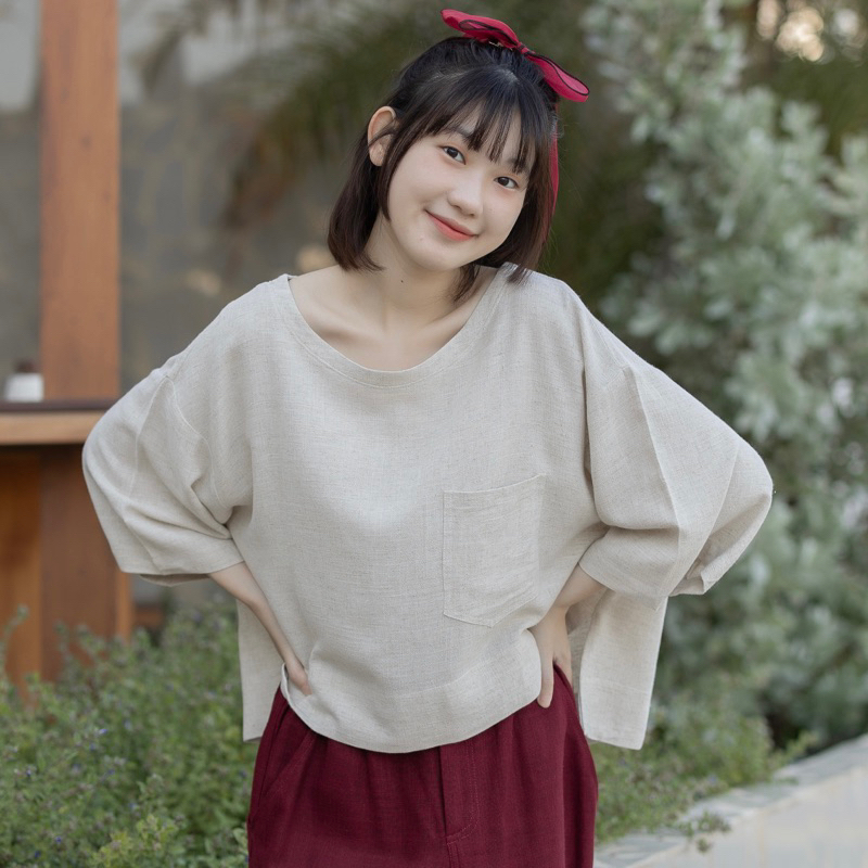 เสื้อครอป MEIMEI CROP (เหม่เหม)