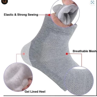 **พร้อมส่งในไทย***ถุงเท้าบำรุงแก้ส้นเท้าแตก Moisturizing heel sock 1 กล่องบรรจุ 1 คู่