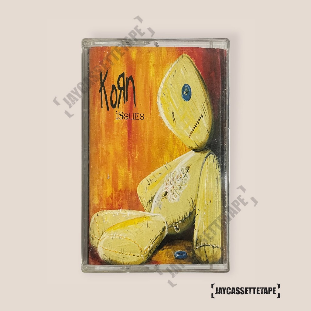 Korn อัลบั้ม Issues เทปเพลง เทปคาสเซ็ท Cassette Tape