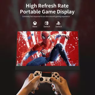 จอภาพแบบพกพา PORTABLE MONITOR 15.6นิ้ว 1080P IPS แบบพกพาลำโพงคู่ในตัวรองรับการใช้งานกับคอมพิวเตอร์แล็ปท็ เชื่อมต่อกับคอน