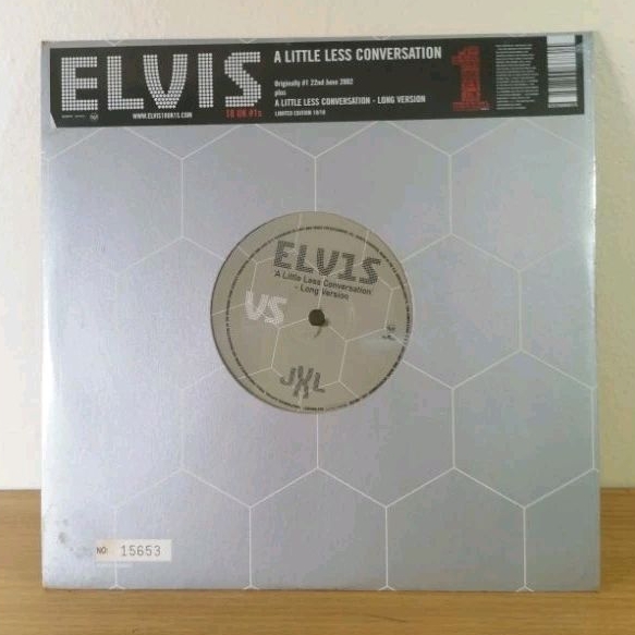 Vinyl​ Elvis 45​R.P.M​  10​นิ้ว​  (Eng​ New)​