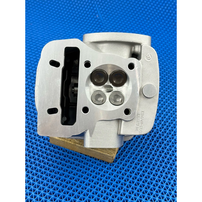 ฝาสูบ4วาล์110inew2021และ125iLEDใหม่ปี2023ฝาสูบตรงรุ่นใส่ได้เลยไม่ต้องแปลงขนาดวาว19-17มิลใส่ลูก53ขึ้น