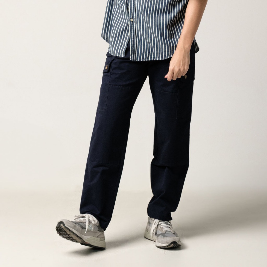 era-won กางเกงขายาว รุ่น Cargo สี GAS TOWN