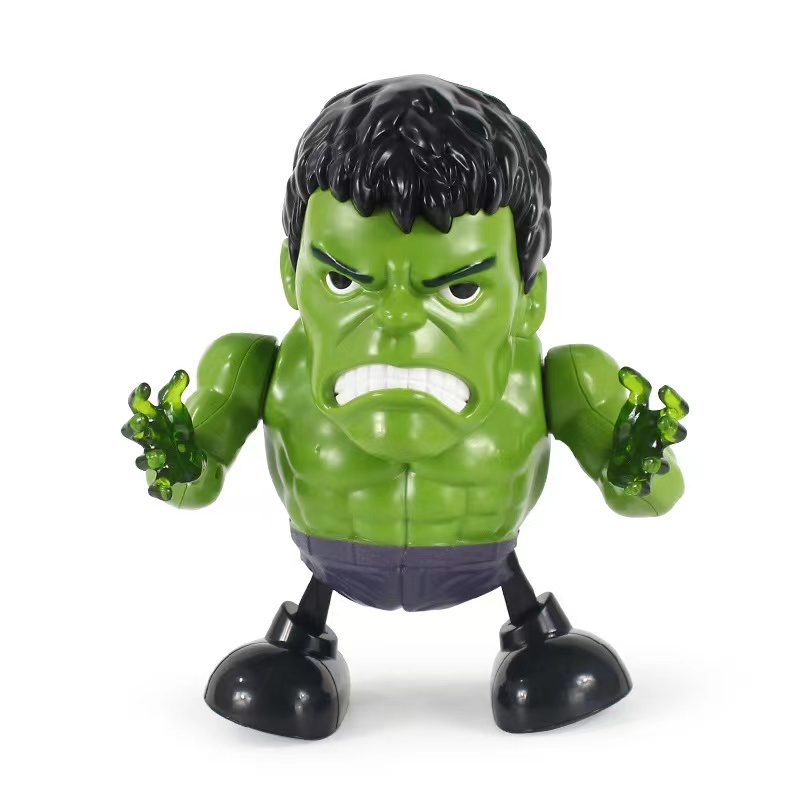 [พร้อมส่ง] Anm Hulk Hero Dance มีไฟที่ตาและแขนสองข้าง มีหลายเพลง