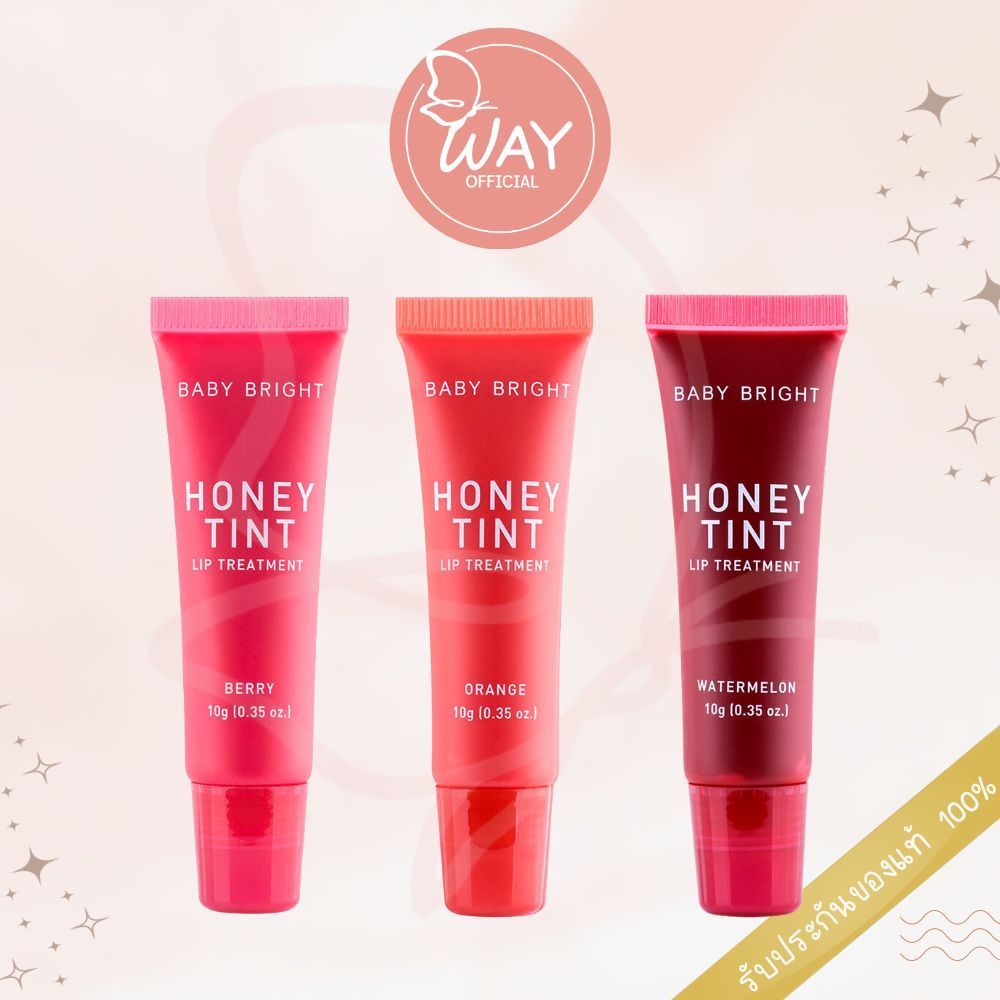 เบบี้ ไบรท์ ฮันนี่ ทินท์ ลิป ทรัทเม้นท์ 10g Baby Bright Honey Tint Lip Treatment 10g