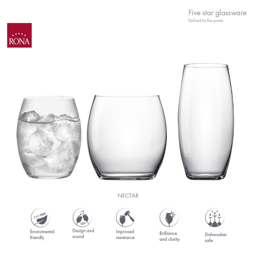 แก้วน้ำ ค็อกเทล Rona Nectar Tumbler (1 ใบ)