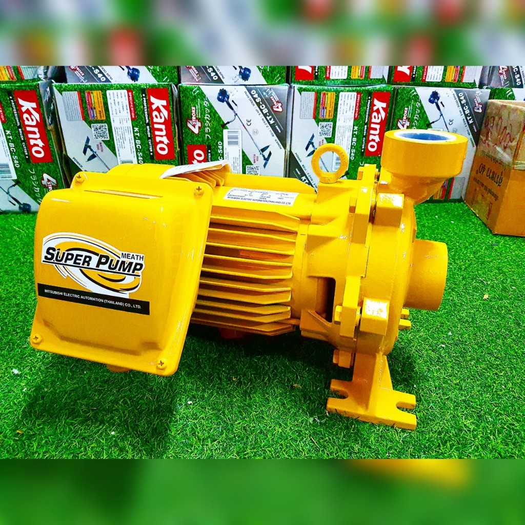 MITSUBISHI ปั๊มน้ำ รุ่น WCL-2205T 2200วัตต์ 3แรงม้า ท่อออก 3X3นิ้ว 380V HEADMAX 19เมตร ชนิดปริมาณน้ำ