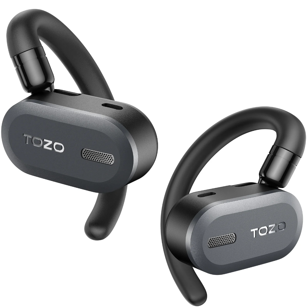 TOZO Open Buds หูฟังสายสปอร์ต Open-Ear Design ใส่สบาย คุยสายชัด ฟังเพลงเพลิน มี IPX6 ครองใจทุกไลฟ์สไตล์!