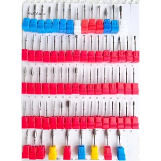 หัวเจียรไดมอนสีแดง รหัส F หัวเจียหนัง