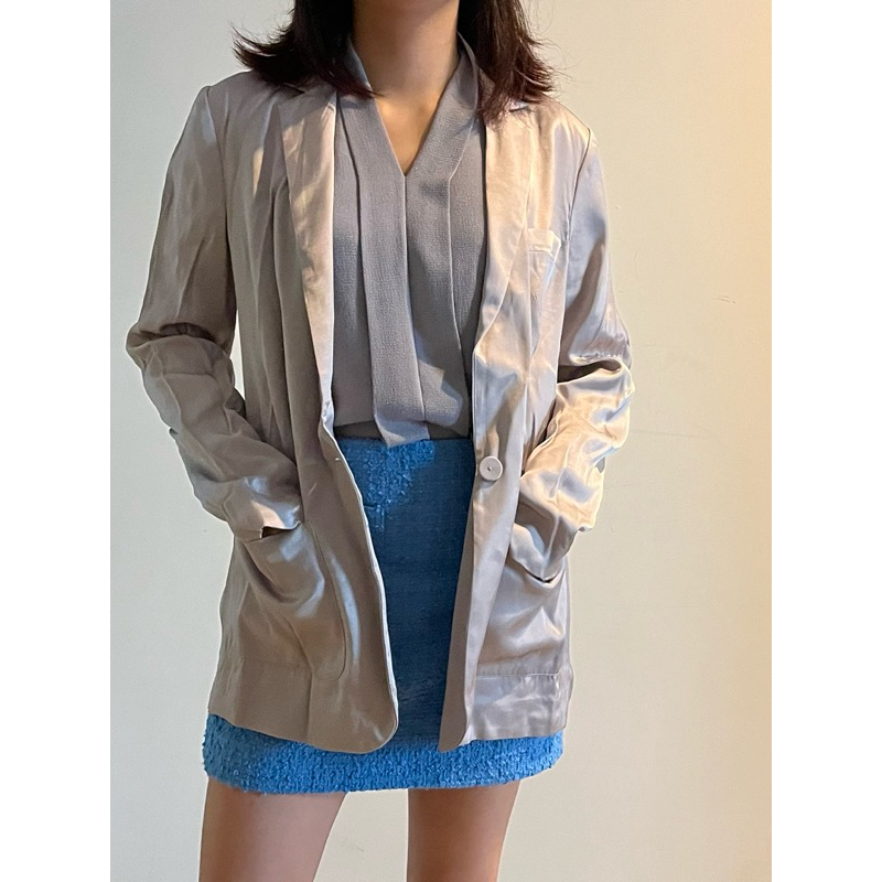 blazer H&M มือสอง แฟชั่นสุดๆ เบลเซอร์ทำงาน สาวออฟฟิศ