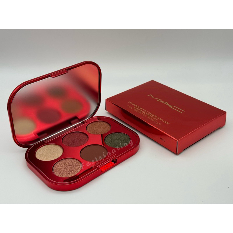 Mac Eyeshadow x6 Love Struck Luck ผลิต 09/66