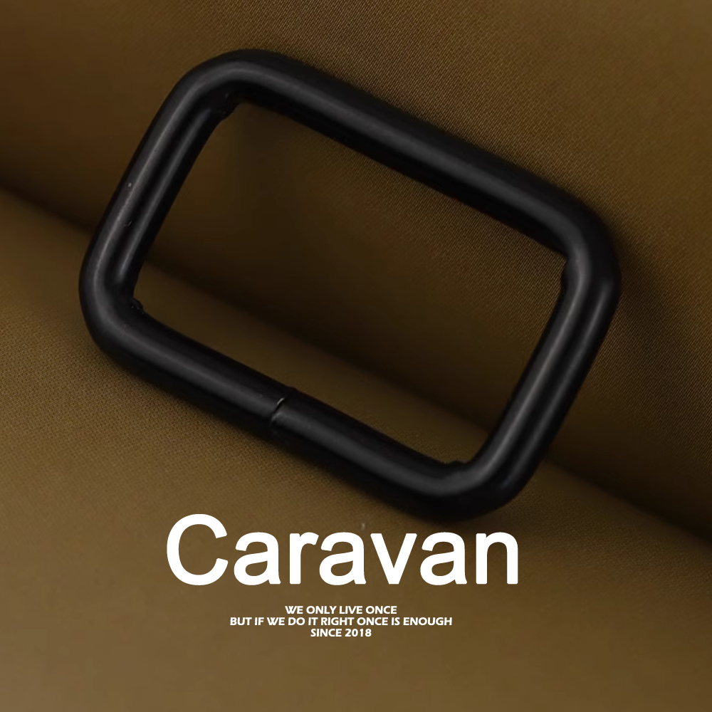 Caravan Crew Buckle ห่วงโลหะ ห่วงรัดสายเข็มขัดโลหะ DIY ring Bag Accessories