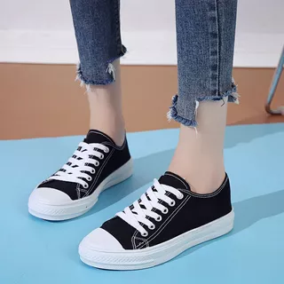 Amazy สุดคุ้ม รองเท้าผ้าใบแฟชั่น พื้นหนา1นิ้ว ทรงสวย ใส่ดี ใส่ได้ทั้งชายหญิง แถมราคาสุดจึ้ง ไม่ซื้อไหวหรอจ๊ะ