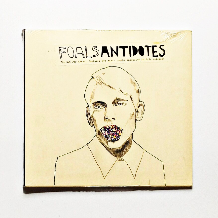 CD เพลง Foals - Antidotes (CD, Album) ** สตูดิโออัลบั้มเปิดตัวของวงอินดี้ร็อกชาวอังกฤษ **