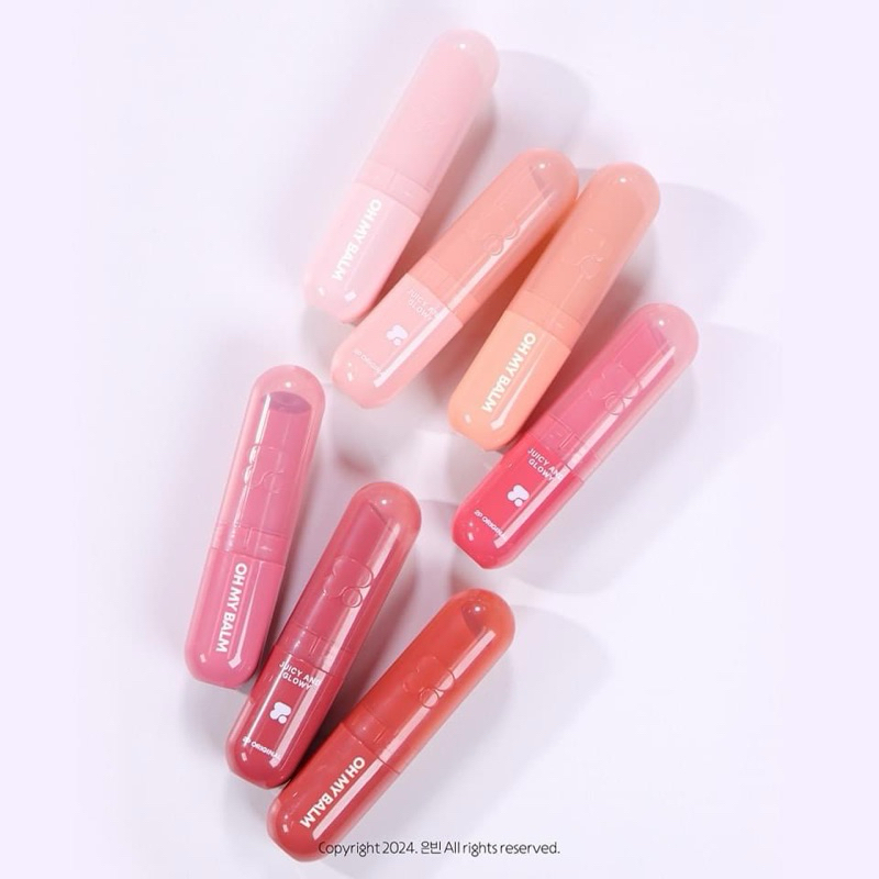 OH MY BALM juicy & glowy ลิปบาล์มเนื้อแจม ตัวใหม่ล่าสุด