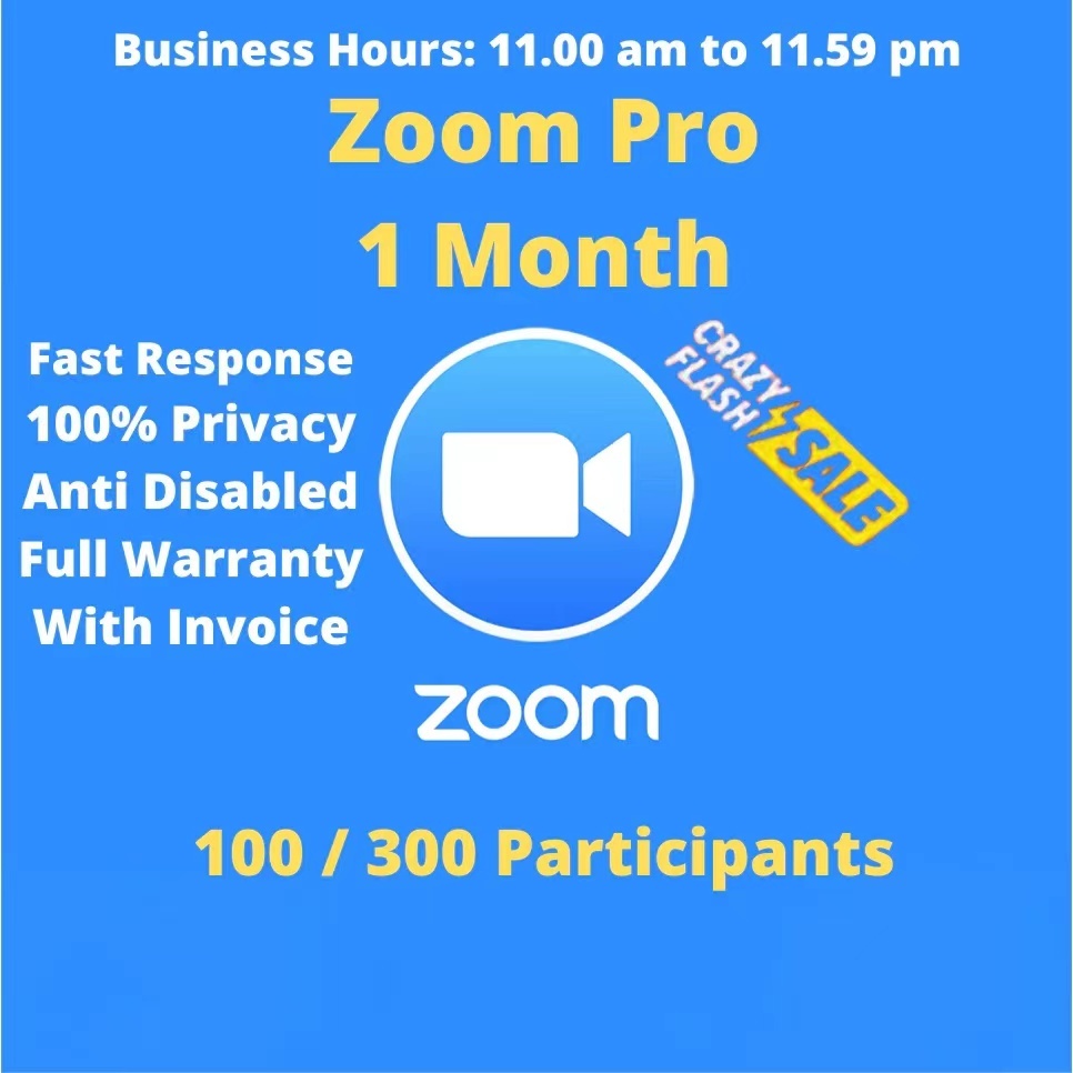 #บัญชีZoom #ZoomPro #Zoom100คน #Zoom300คน #Zoom500คน #Zoom1000คน