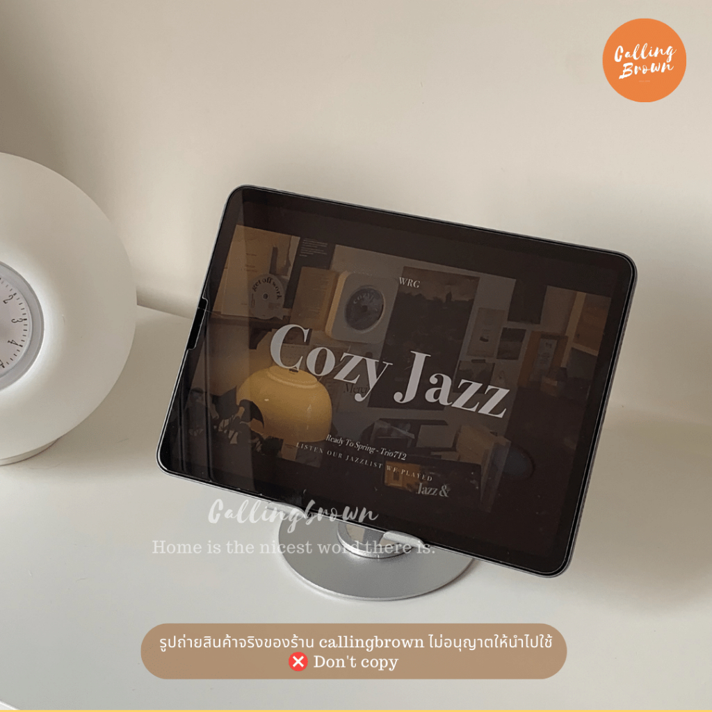 callingbrown [🖥️พร้อมส่ง🖥️] ที่วาง ipad ขาตั้ง แท็บเล็ต ตั้งโต๊ะ พับได้ ฐาน หมุนได้360 องศา