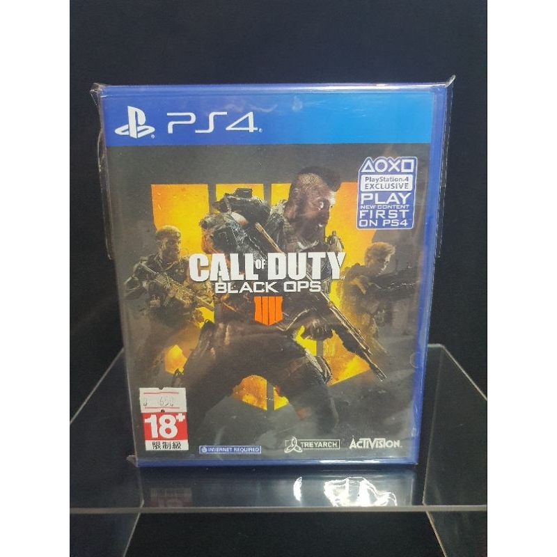 ps4 call of duty black ops 4 สภาพดี